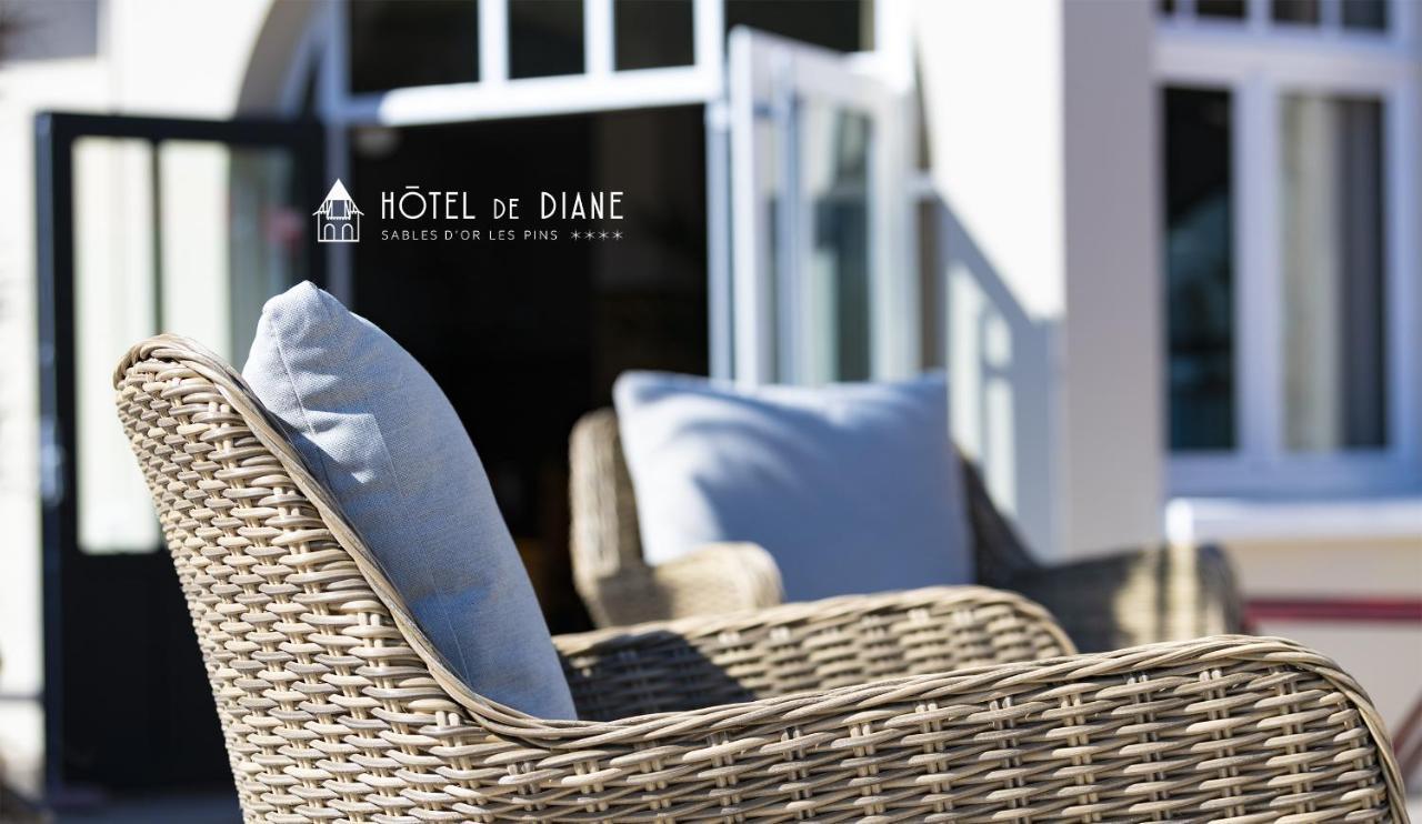 Hotel De Diane Sables-d'Or-les-Pins Exterior foto