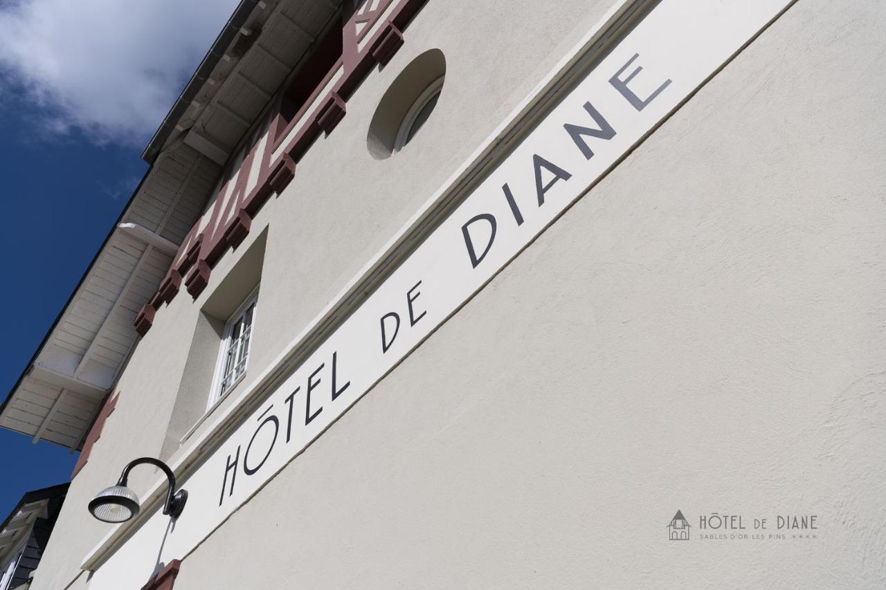 Hotel De Diane Sables-d'Or-les-Pins Exterior foto