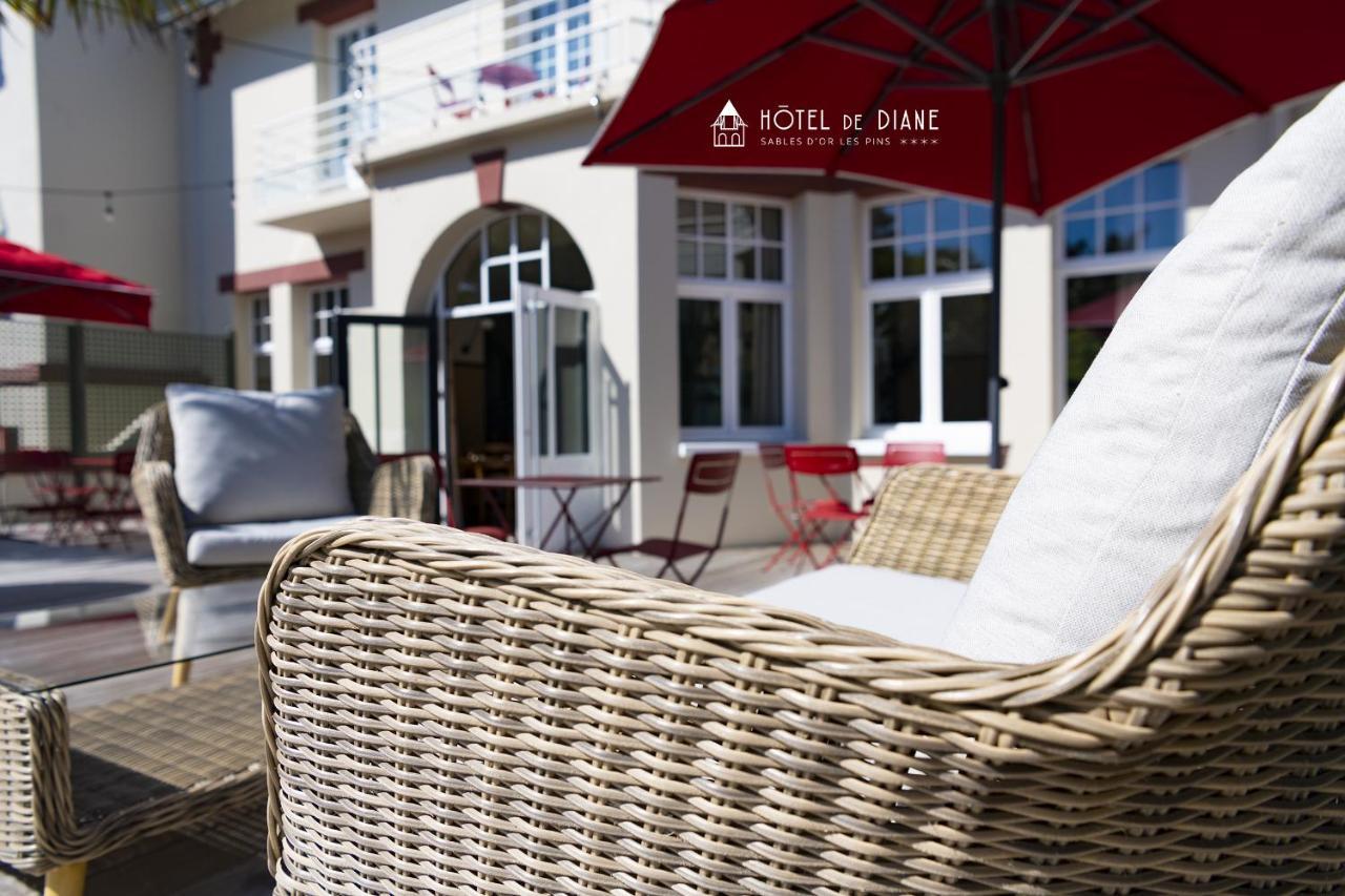 Hotel De Diane Sables-d'Or-les-Pins Exterior foto