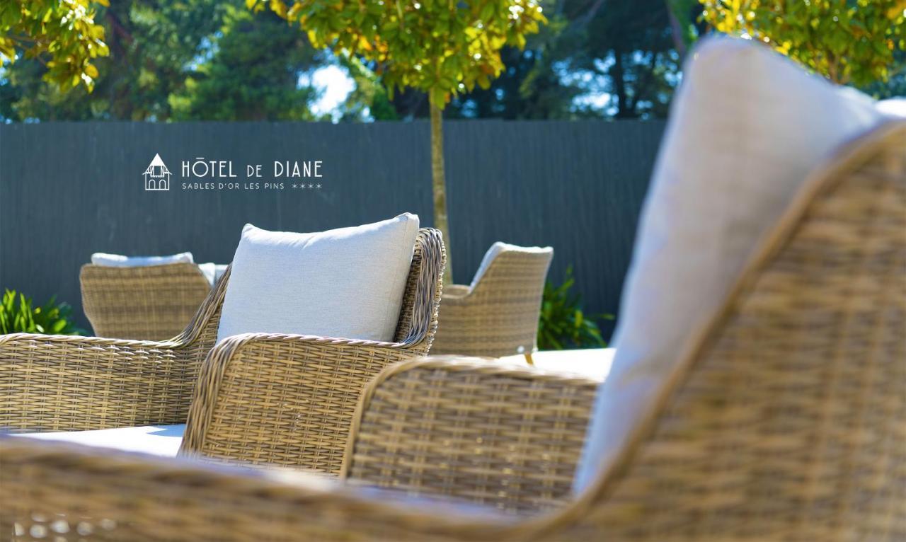 Hotel De Diane Sables-d'Or-les-Pins Exterior foto