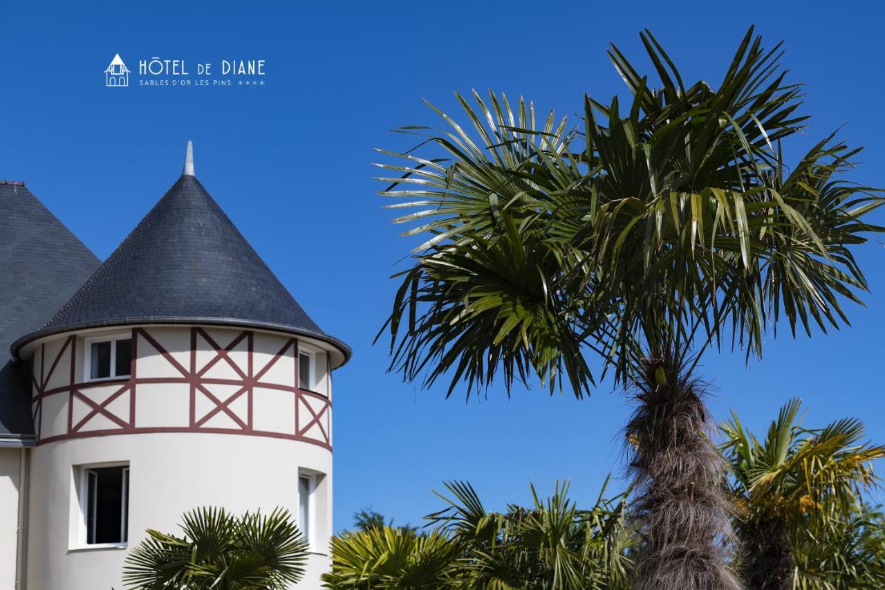 Hotel De Diane Sables-d'Or-les-Pins Exterior foto