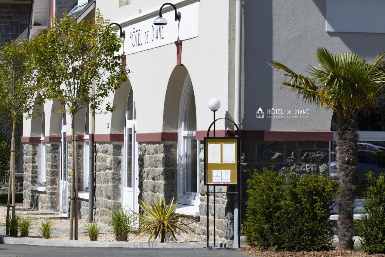 Hotel De Diane Sables-d'Or-les-Pins Exterior foto