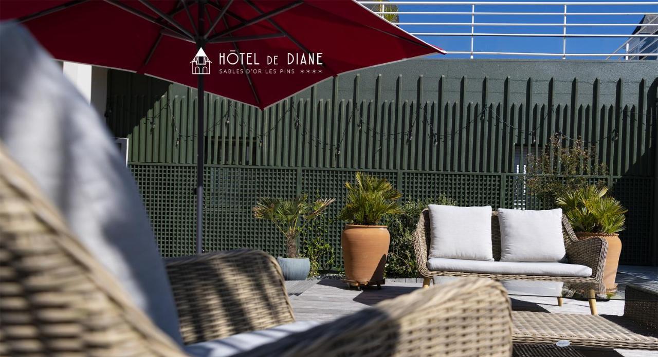 Hotel De Diane Sables-d'Or-les-Pins Exterior foto