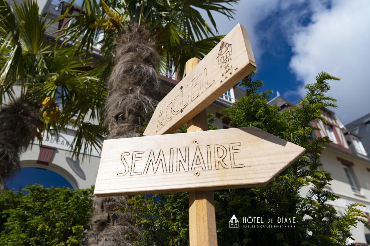 Hotel De Diane Sables-d'Or-les-Pins Exterior foto