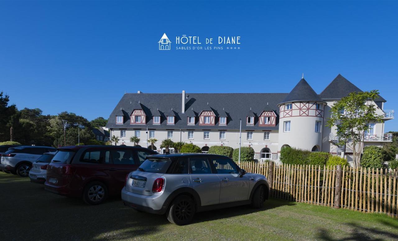 Hotel De Diane Sables-d'Or-les-Pins Exterior foto